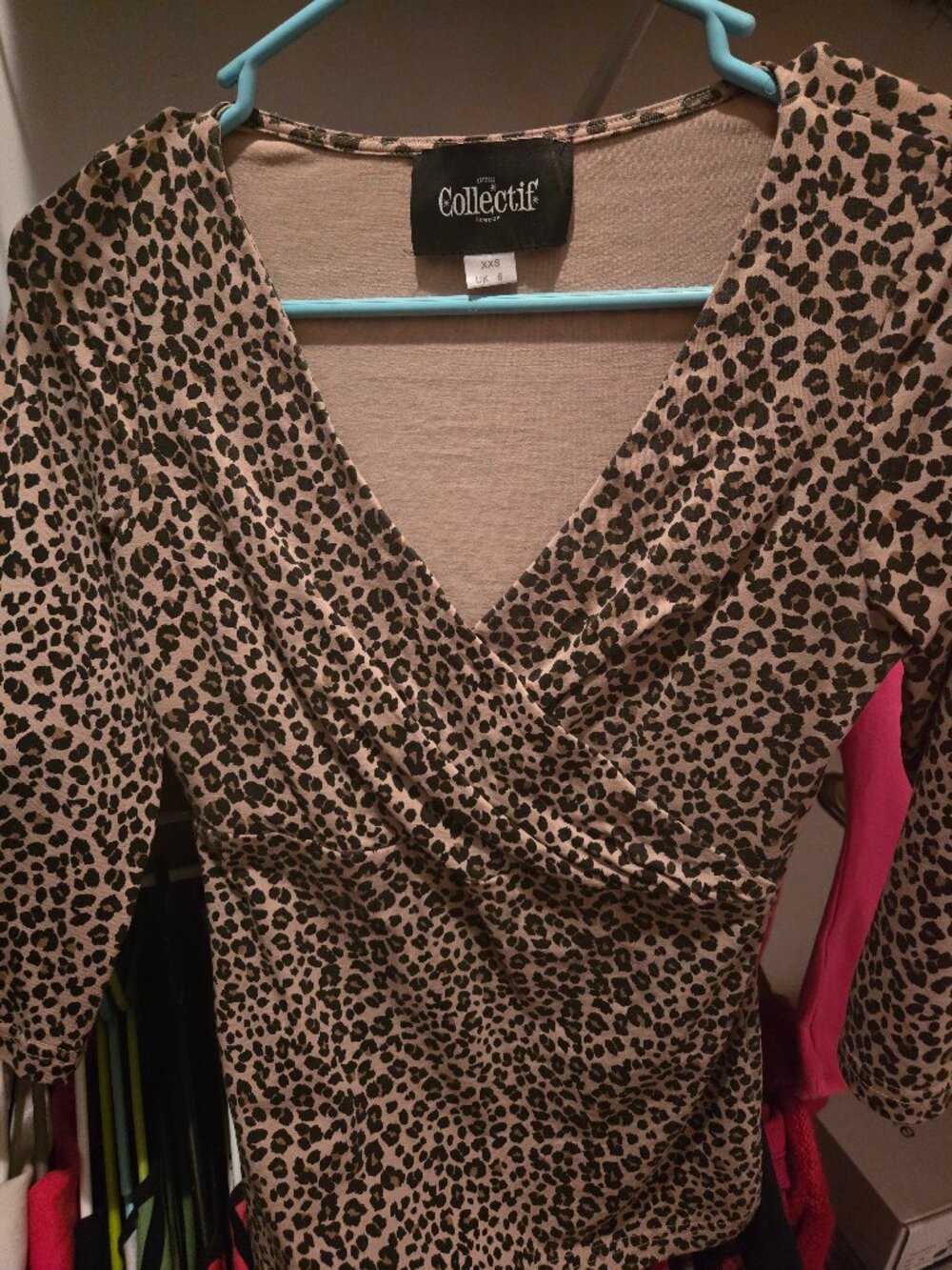 Collectif Leopard Top, XS
